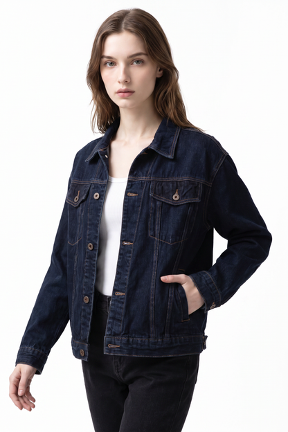 Women's Classic Original Blue Denim Jacket