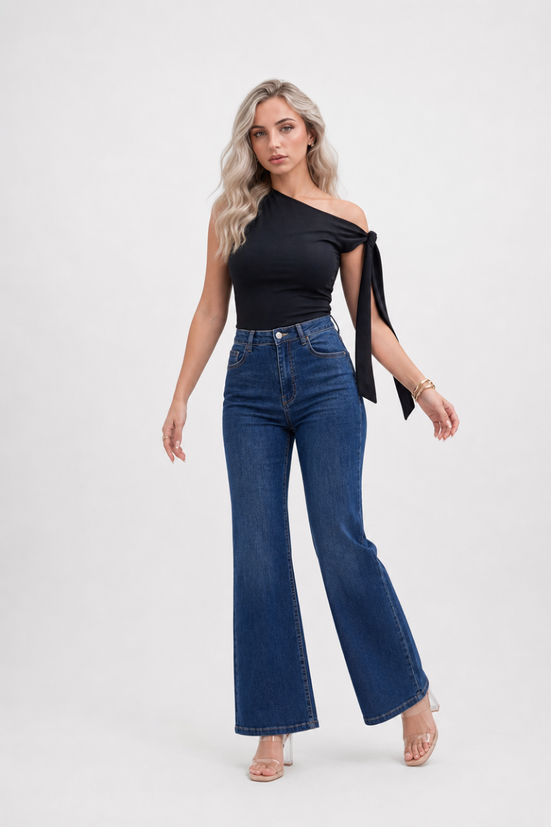 Women's vintage relaxed bootcut jeans