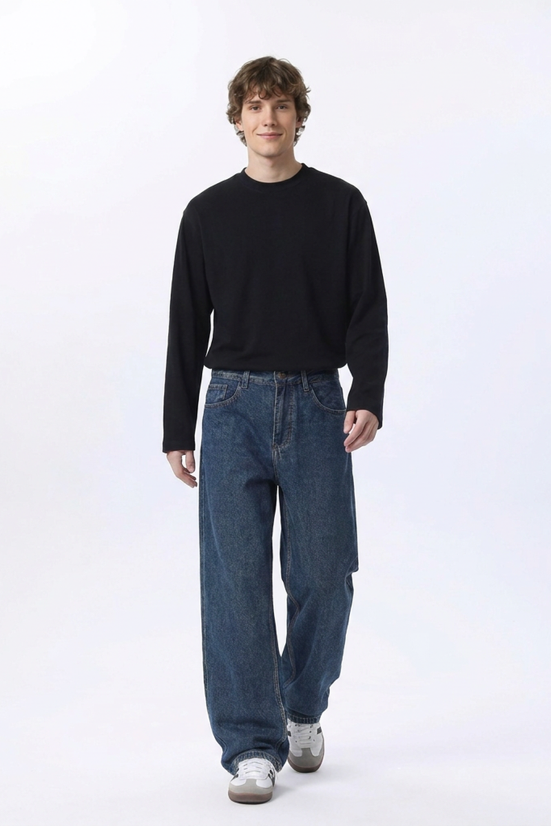Men's Relaxed Straight Leg Jeans