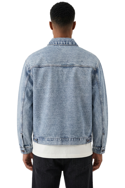Men's Classic Washed Denim Jacket