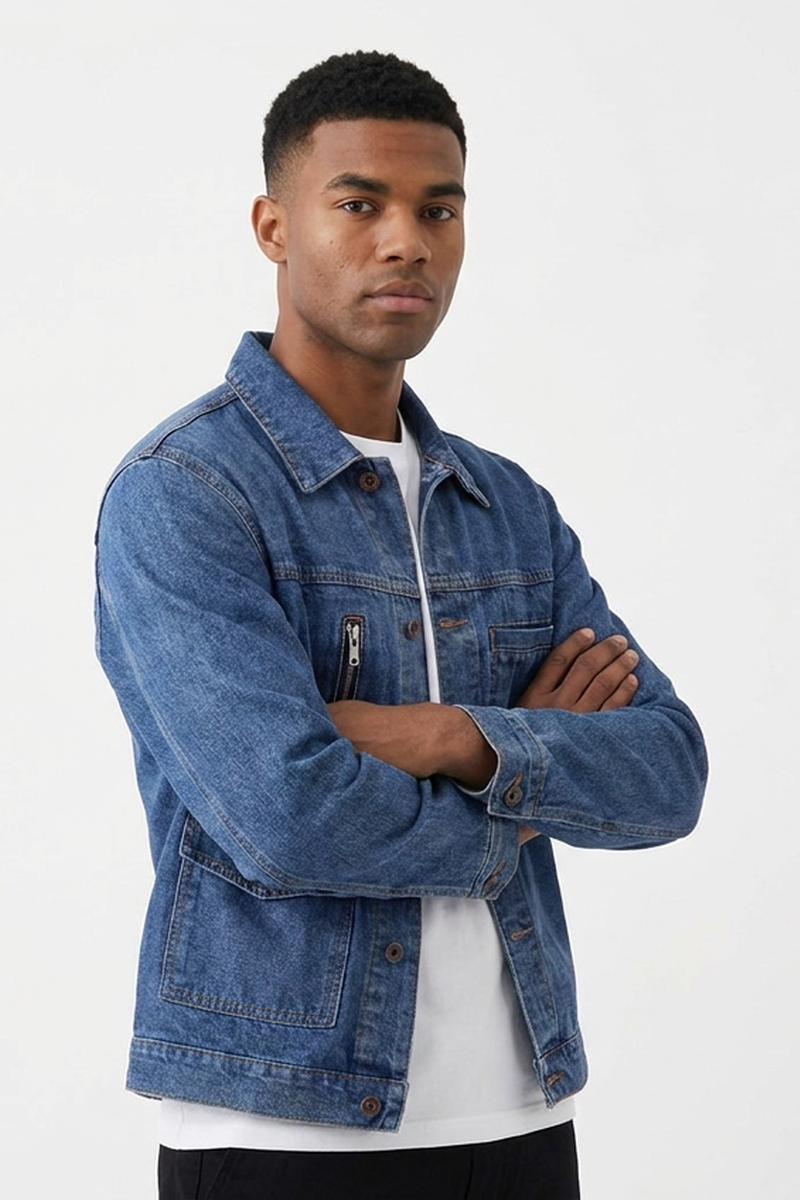 Men's Classic Blue Denim Jacket