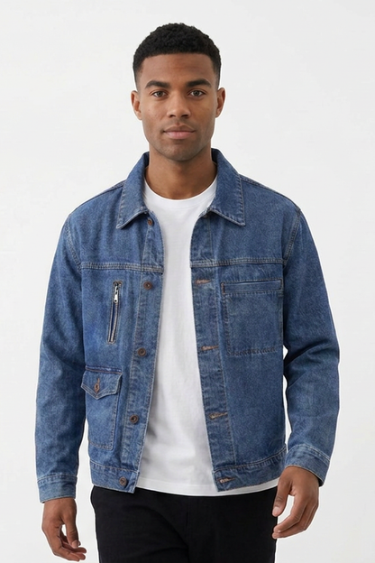 Men's Classic Blue Denim Jacket