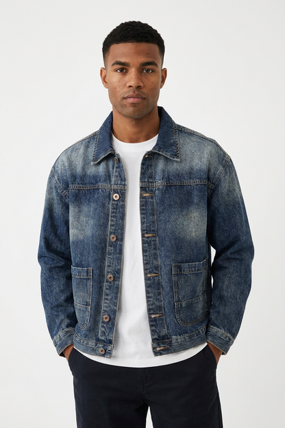 Men's Classic Fit 13 oz Denim Jacket