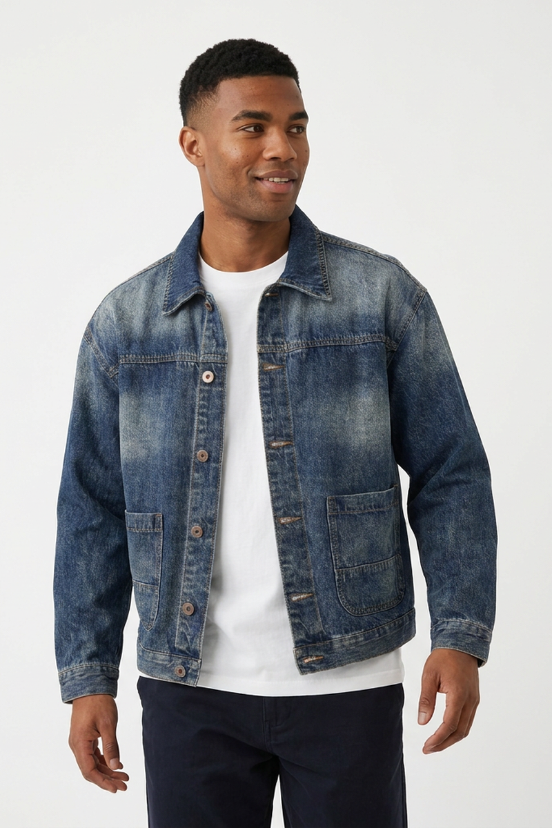 Men's Classic Fit 13 oz Denim Jacket