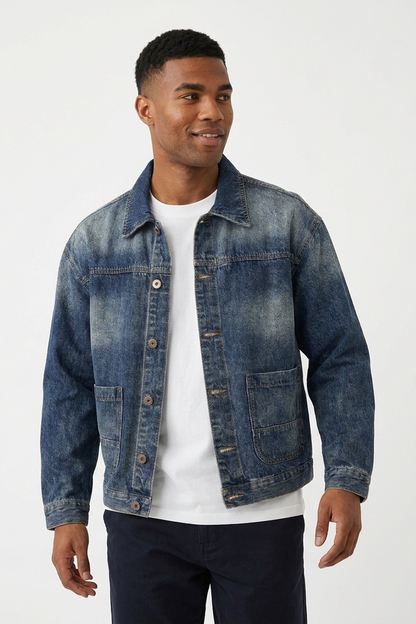 Men's Classic Fit 13 oz Denim Jacket
