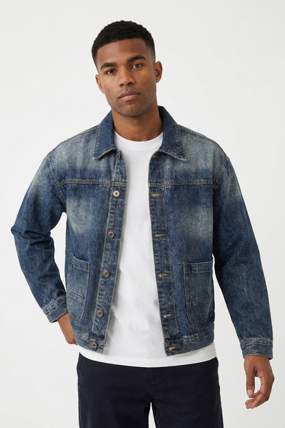 Men's Classic Fit 13 oz Denim Jacket