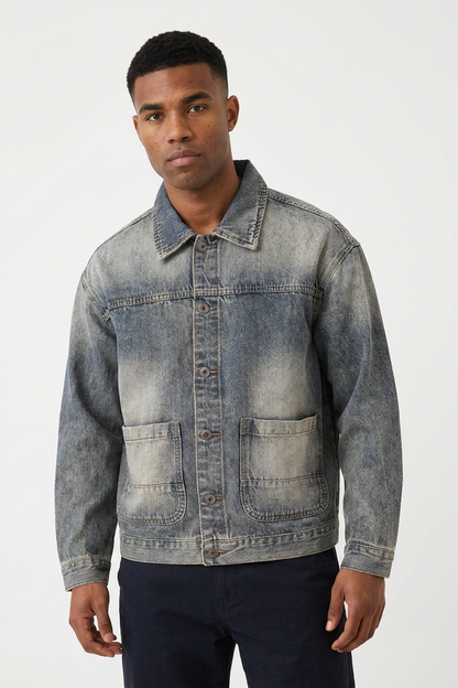 Men's Classic Fit 13 oz Denim Jacket