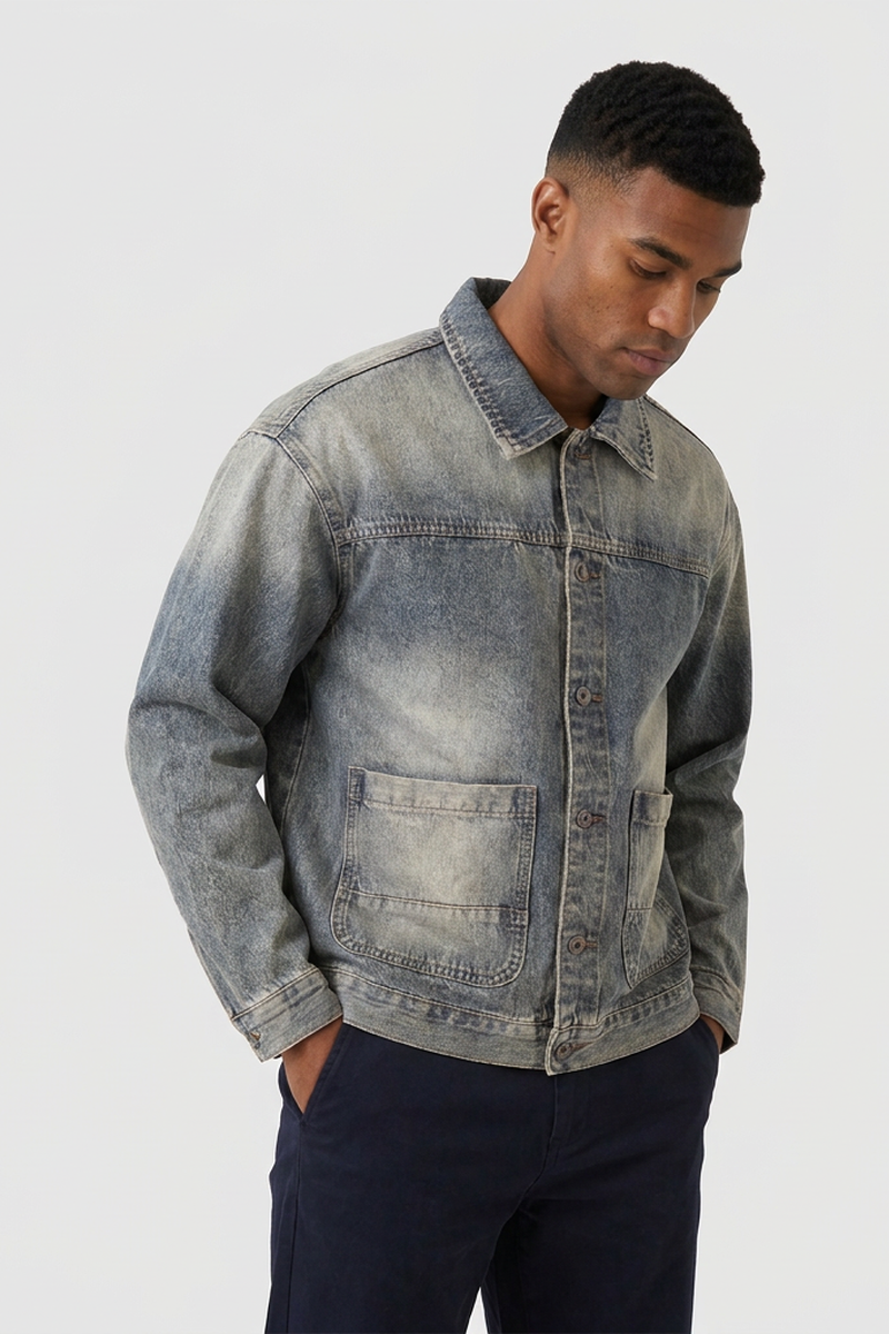 Men's Classic Fit 13 oz Denim Jacket