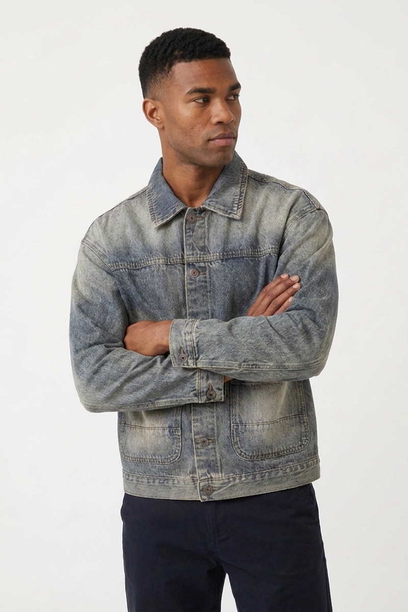 Men's Classic Fit 13 oz Denim Jacket
