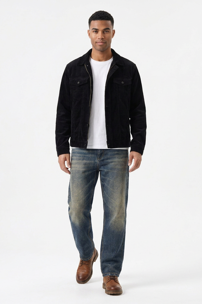 Men's Soft Stretch Tapered  Straight-Leg Jeans