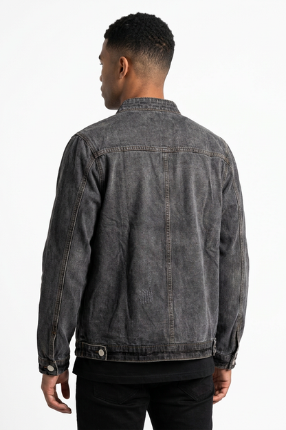 Men's Vintage Casual Rider Denim Jacket